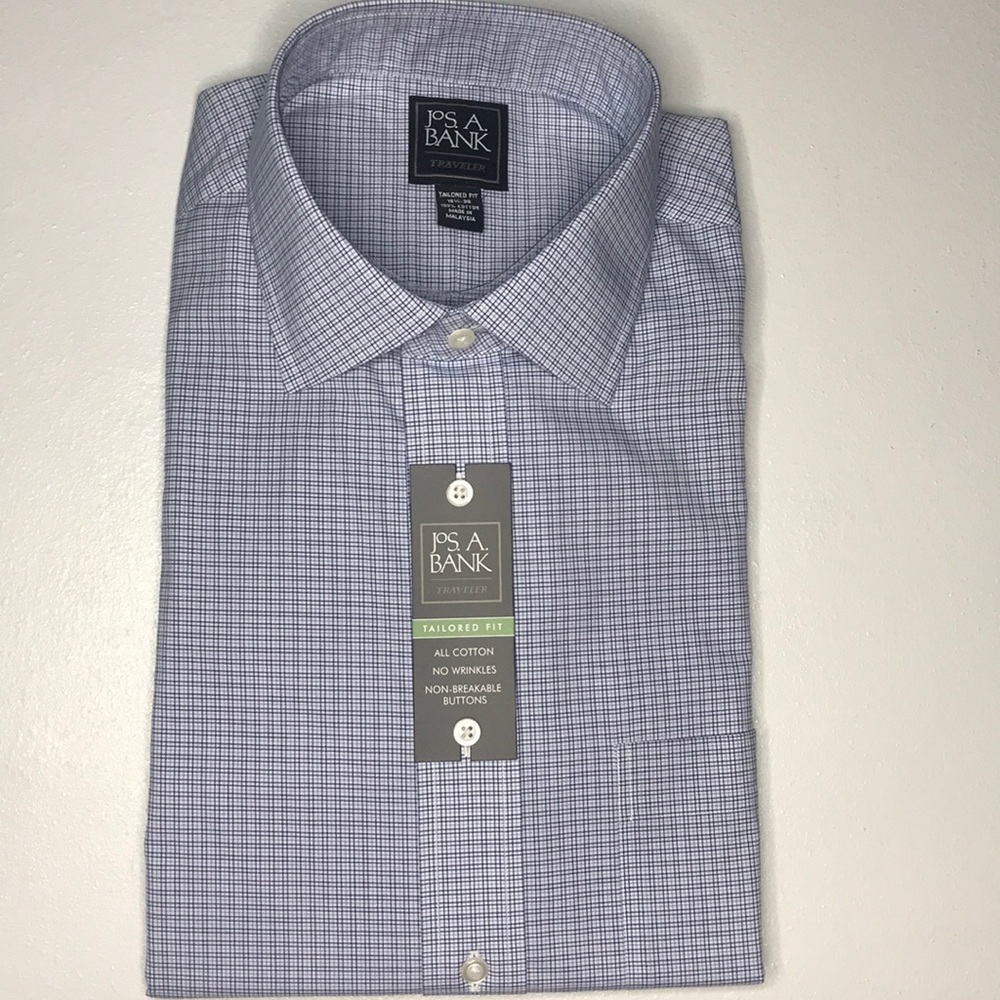NWT Men’s Jos. A. Bank Traveler Long Sleeve Shirt